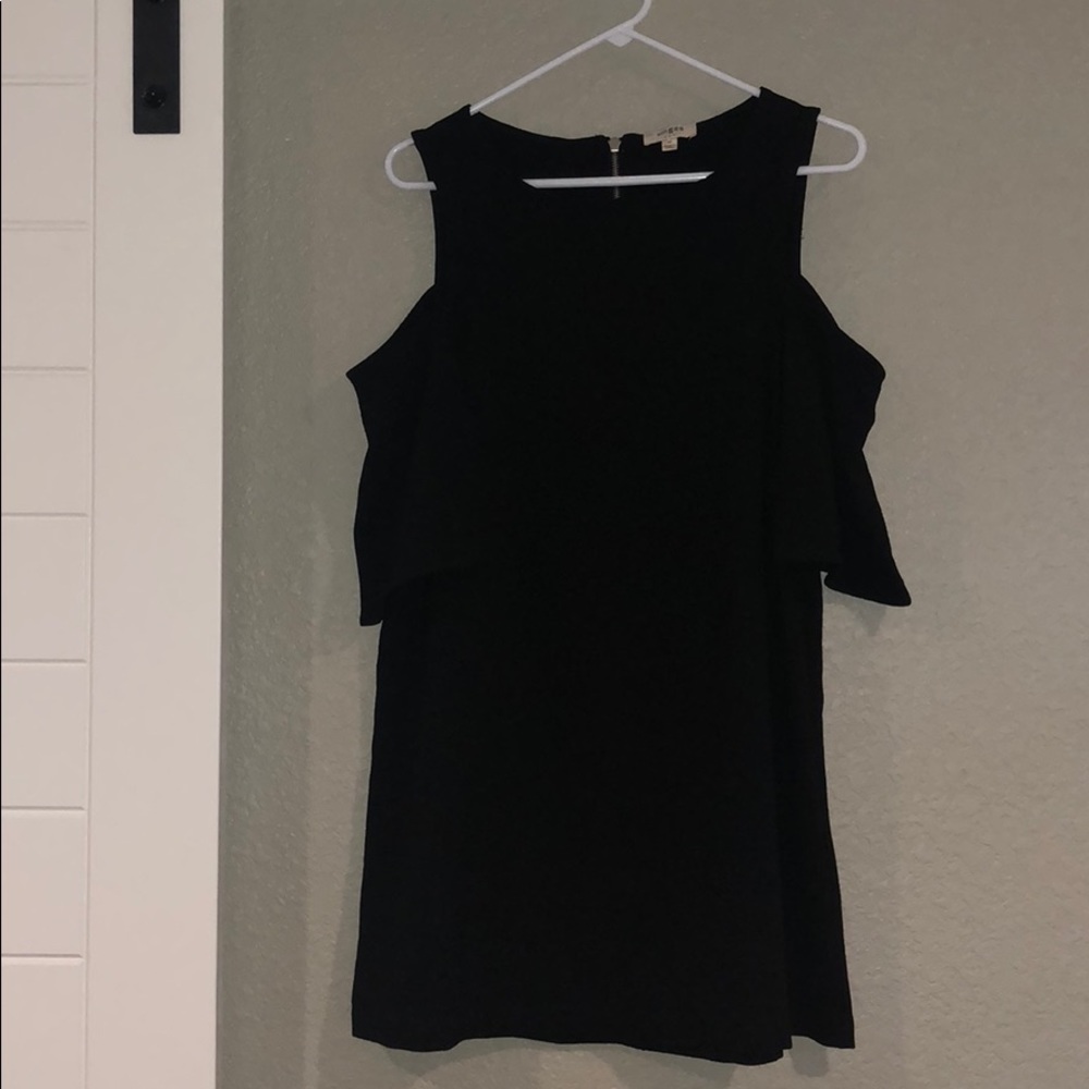 Black cocktail dress
